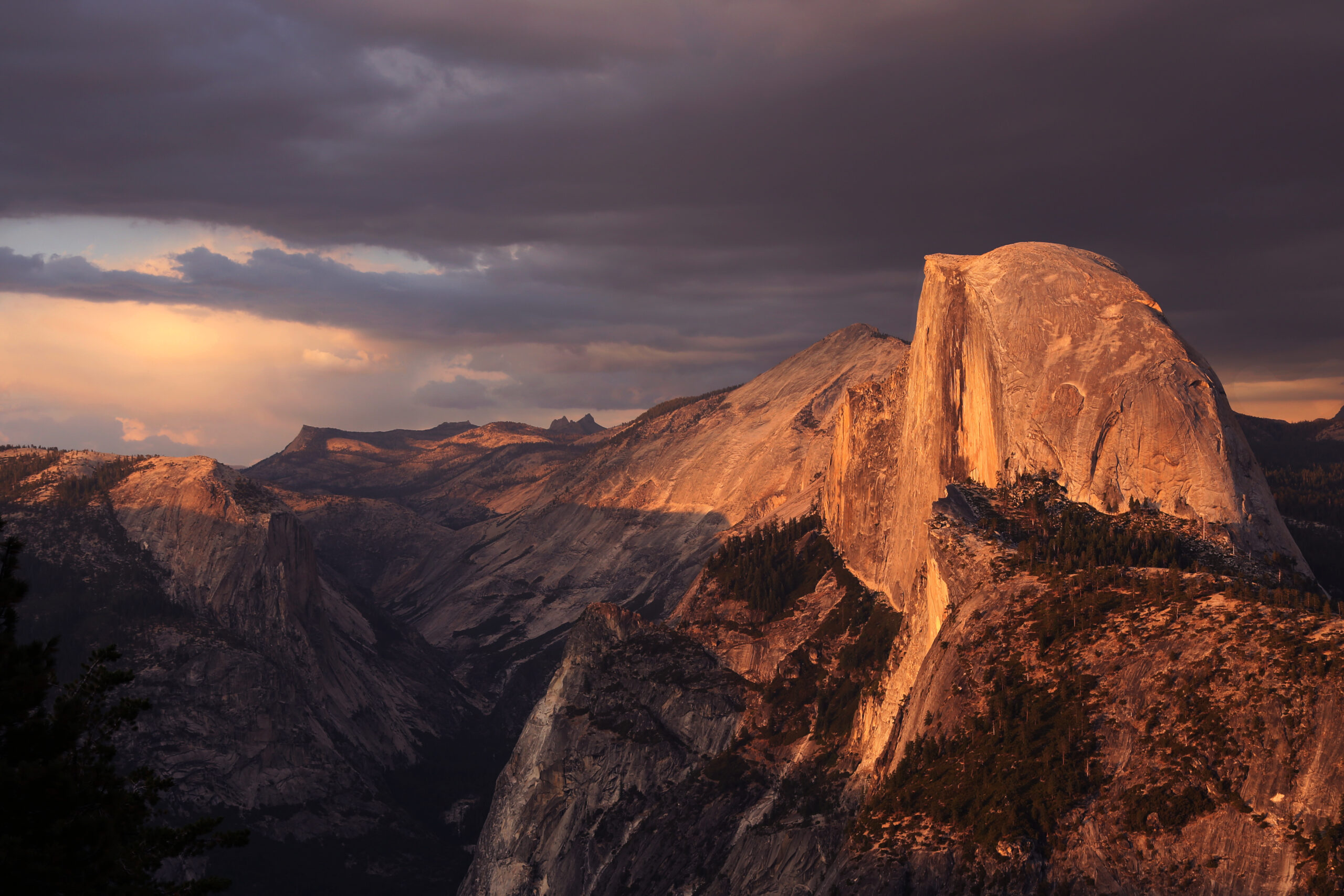 Half Dome Sunset